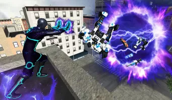 Black Hole Superhero Fighter