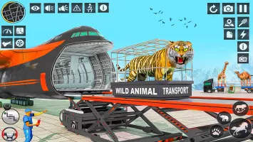 Wild Animals Transport Truck