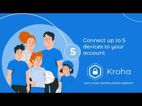 Kroha Parental Control features (Android)