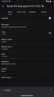 Alarm clock + calendar + tasks