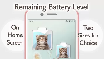 Cat Battery widget