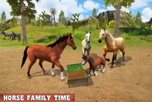 Wild Horse Simulator Game