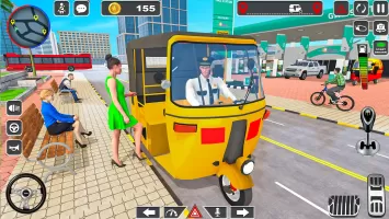 CNG Rickshaw Game TukTuk Auto