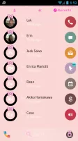 Theme Dialer Ribbon Pink