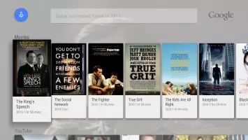 Google app for Android TV
