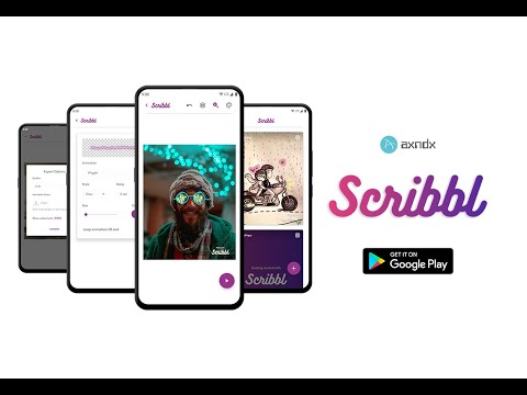 Scribbl - Scribble Animation Effect(Video & Pics) | Now For Both Android and iOS!