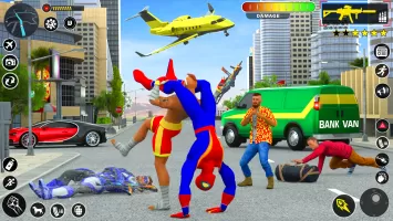 Spider Hero Games Rope Hero