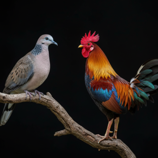 Red Junglefowl and Bird Sounds