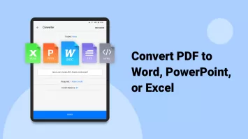 PDF Reader: Edit & Convert PDF