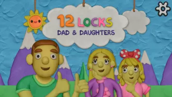 12 Locks Dad and daughters