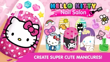 Hello Kitty Nail Salon