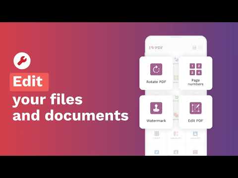 iLovePDF - PDF Editor & Scan