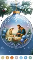 Christmas Game Color by number