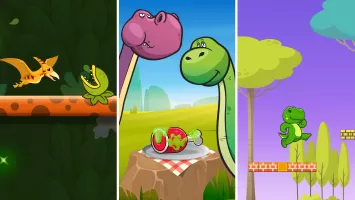 Kids puzzle - Dinosaur games