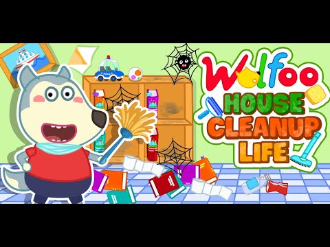 Wolfoo House Cleanup Life Gameplay