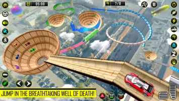 Well of Death Car Stunt Games