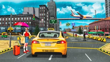 UK Taxi Car Driving Simulator