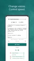 Text reader - text and voice