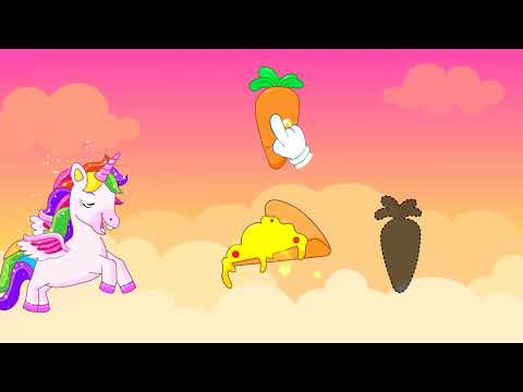 Unicorn Games for Kids 2+ Year Olds  | Toddler Games | KidloLand