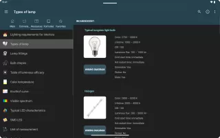 Lighting Calculations