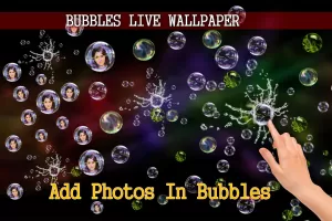 Photo Bubbles Live Wallpaper