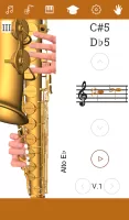 3D Saxophone Fingering Chart