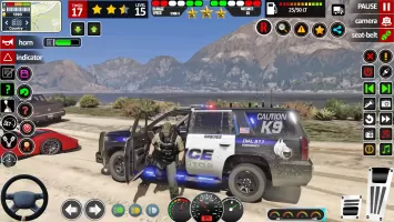 US Police Games Car Games 3D