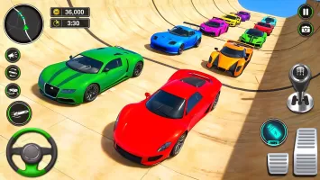Superhero Car Ramp Stunt Games