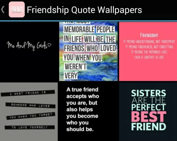 Friendship Quote Wallpapers