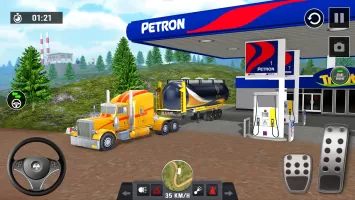 Oil Truck Games: Driving Games