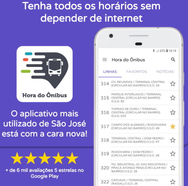 Bus Times São José dos Campos