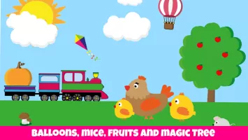 Animals, kids game from 1 year