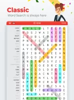 Word Search Colorful