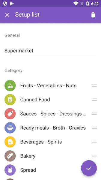 That Shopping List