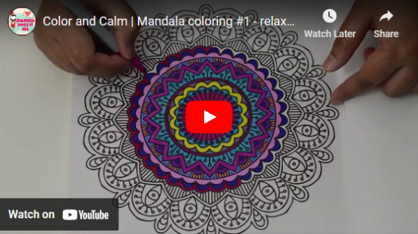 Mandala Coloring Antistress