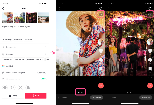 How to Post Photos and Carousels on TikTok with Photo Mode？