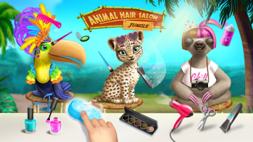 Jungle Animal Hair Salon