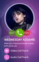 Wednesday Addams Prank Call