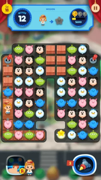 Disney Pop Town! Match 3 Games