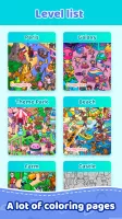 Sticker coloring - art puzzle