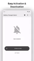 Full Battery Charge Alarm