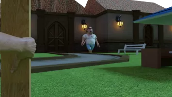 Virtual Scary Neighbor Game