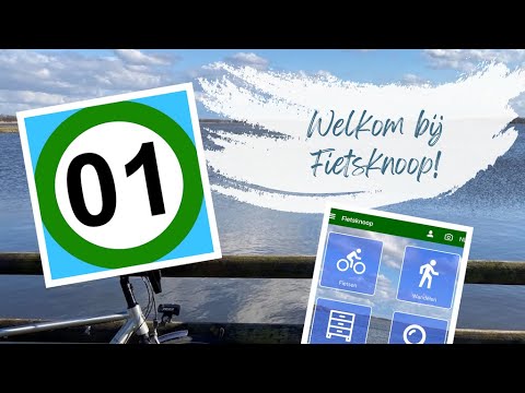 Fietsknoop app voor fietsen en wandelen