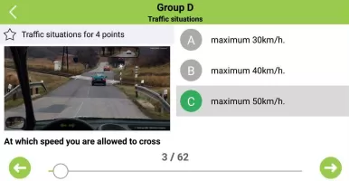 Driving school tests (CZ)