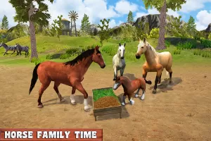 Wild Horse Simulator Game