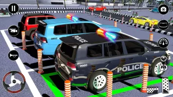 Police Prado Parking Car Games