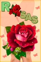 Rosas con frases para dedicar