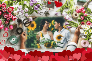 Art Love Frame - artistic phot