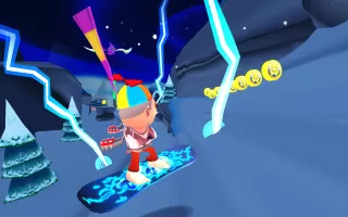 Skiing Fred