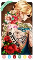 Tattoo Coloring games